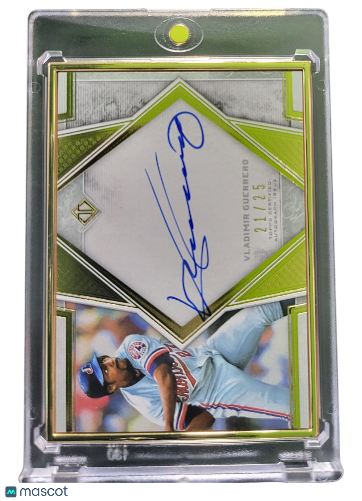 2019 Topps Tribute Vladimir Guerrero #TCVA-VGS Green 21/25