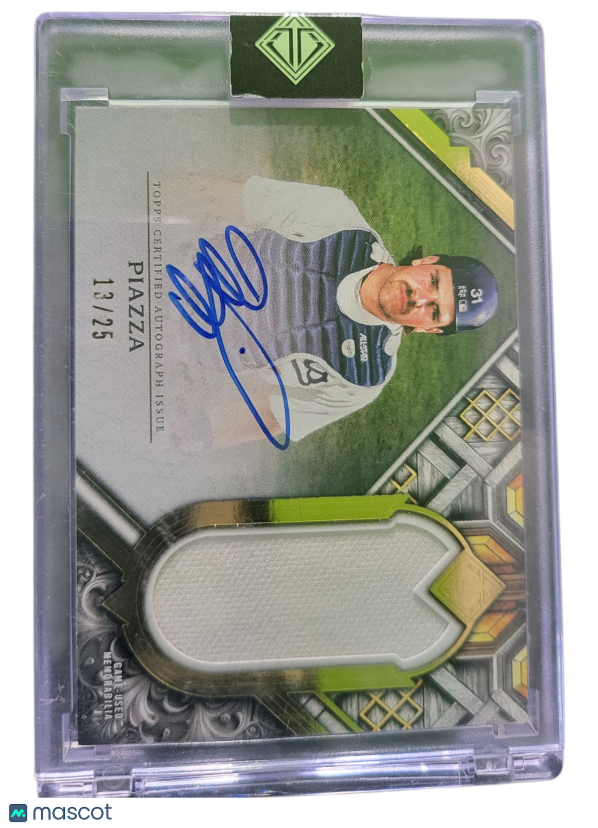 2025 Topps Transcendent Collection Mike Piazza #TCAR-MP Memorabilia 13/25