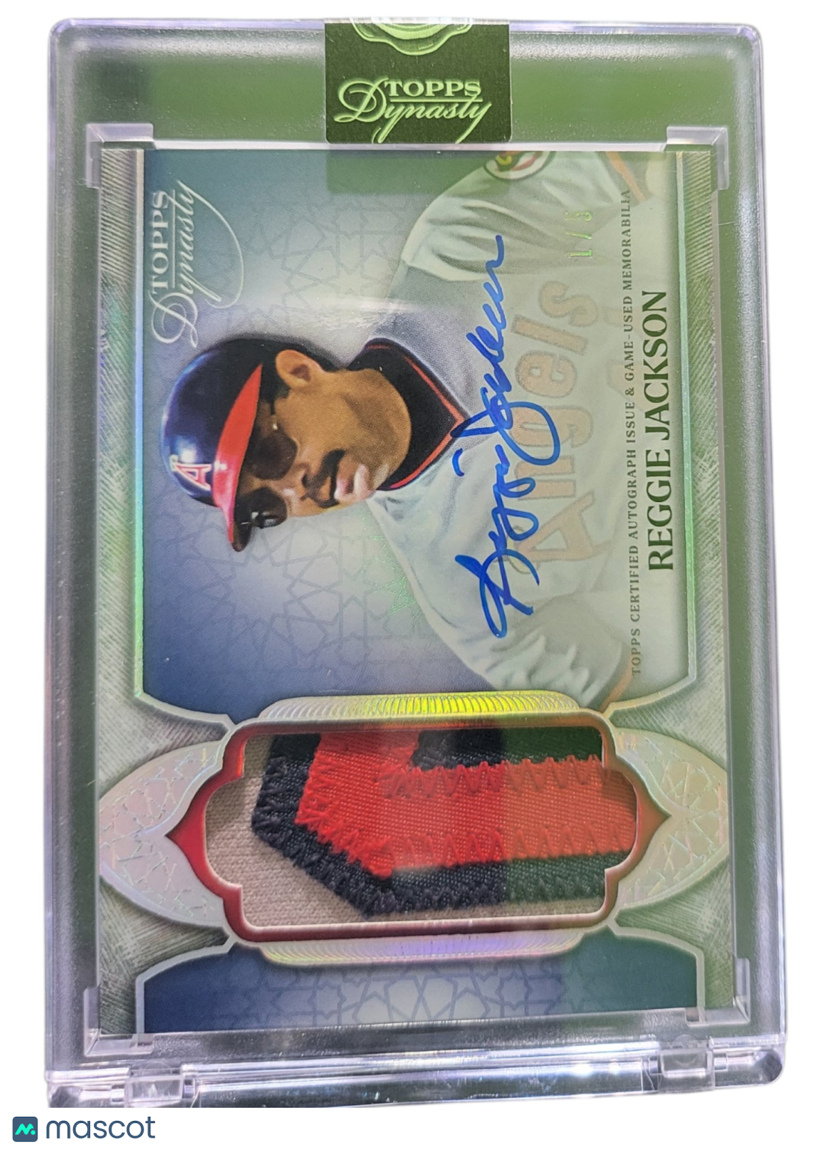 2025 Topps Dynasty Reggie Jackson #DAP-RJ3 Patch Memorabilia