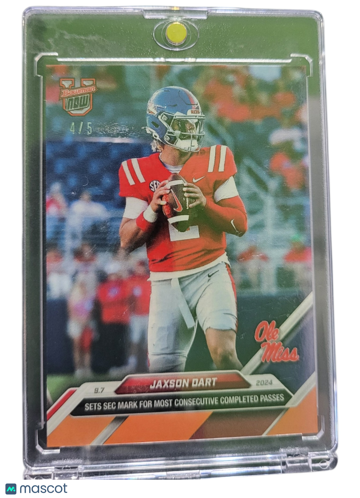 2024 Bowman Now Jaxson Dart #10 4/5