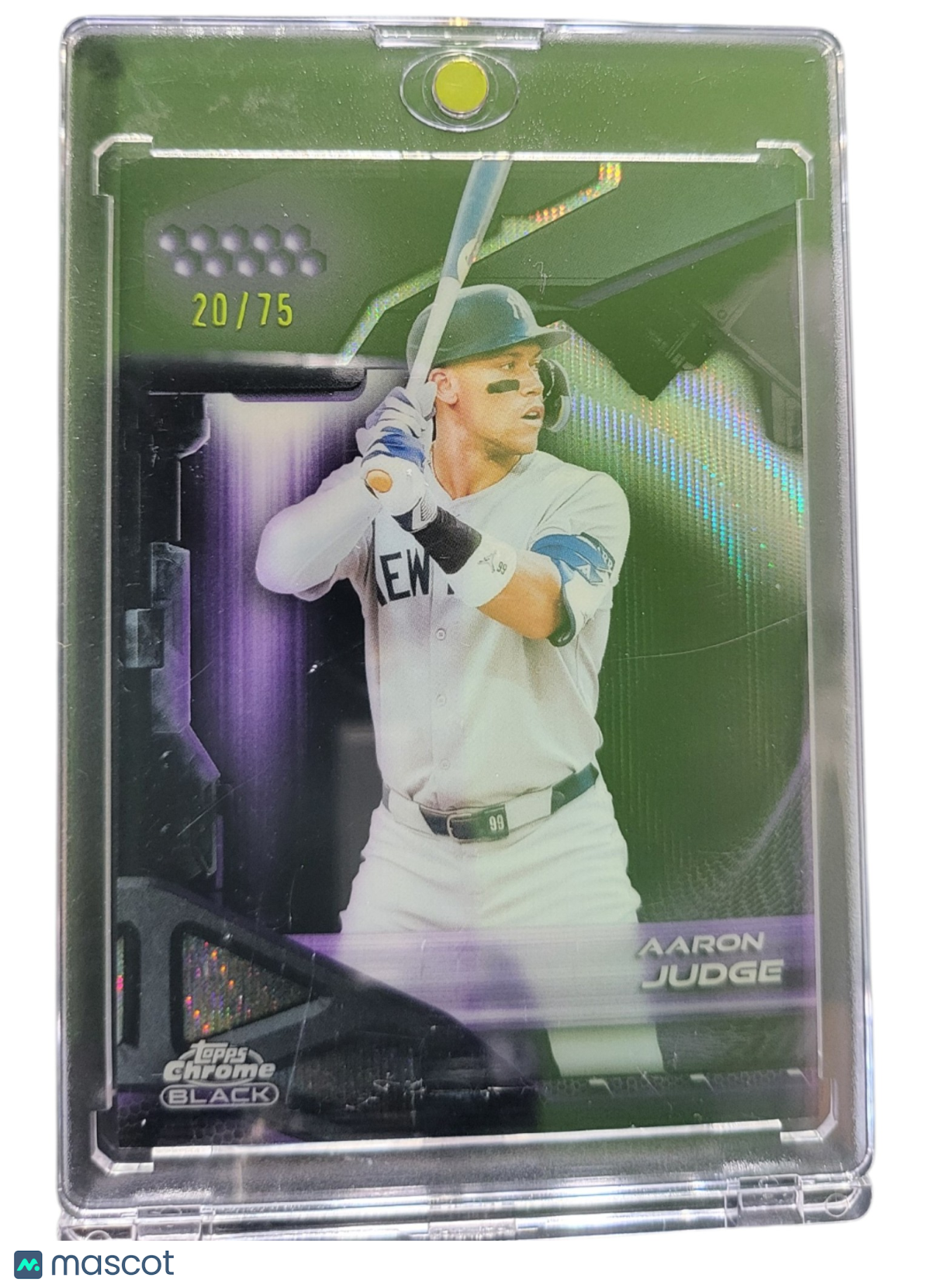 2026 Topps Chrome Black Aaron Judge #8 Green 20/75