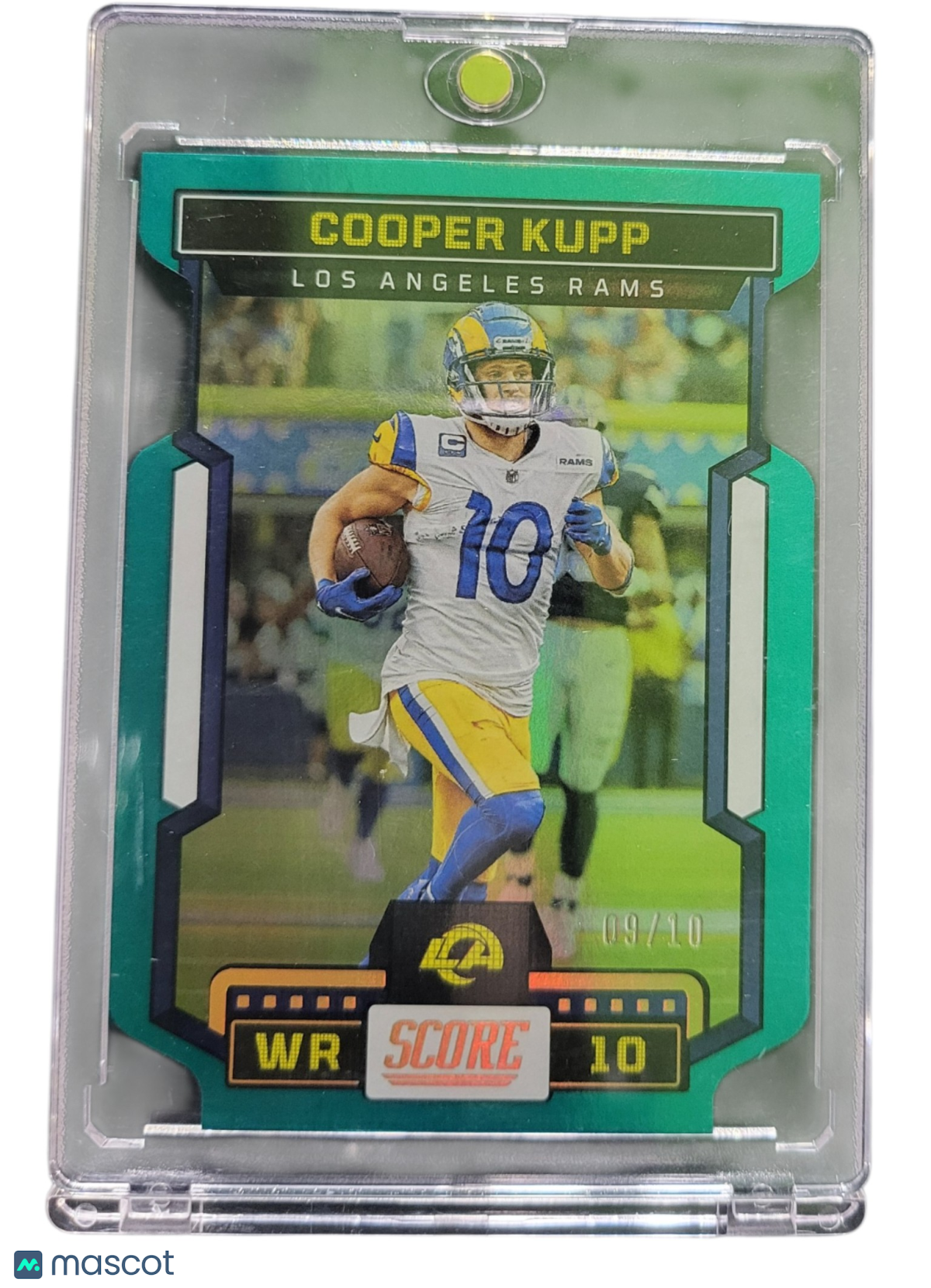 2023 Panini Score Football Cooper Kupp #161 Green 09/10