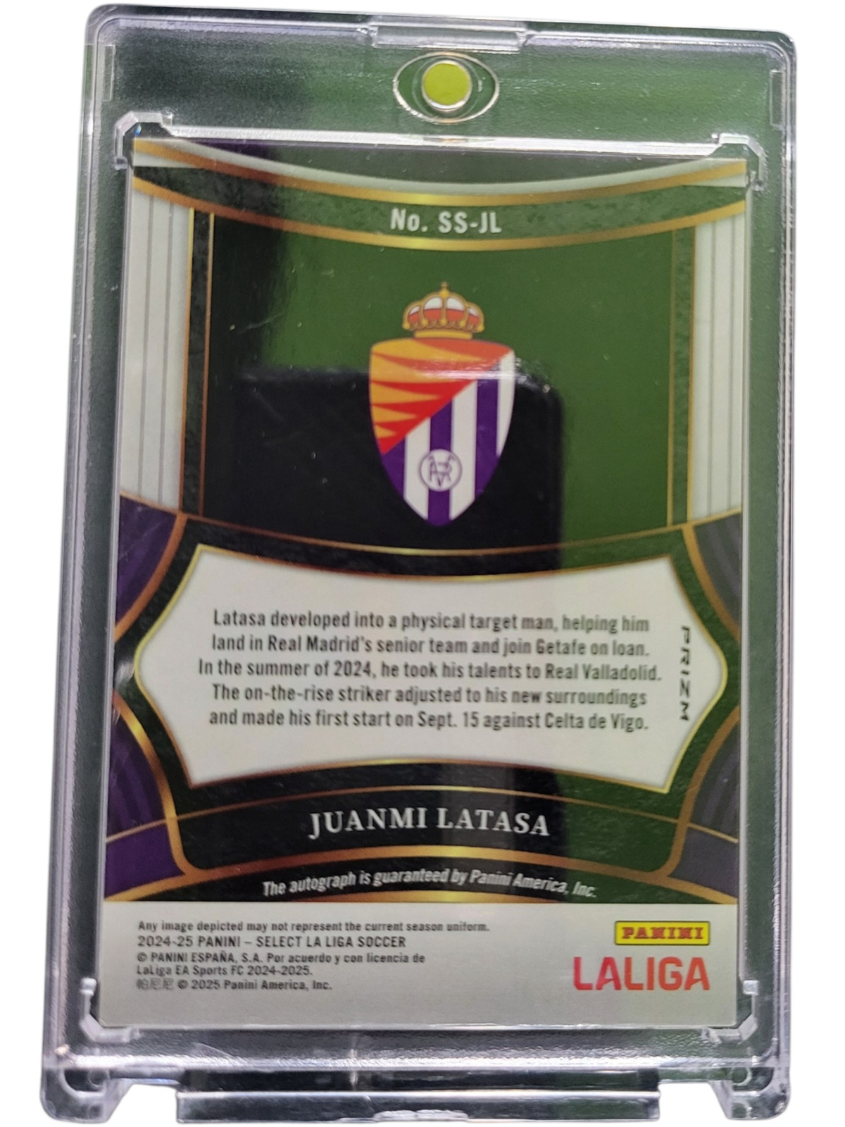 2025 Panini Select La Liga Juanmi Latasa #SS-JL
