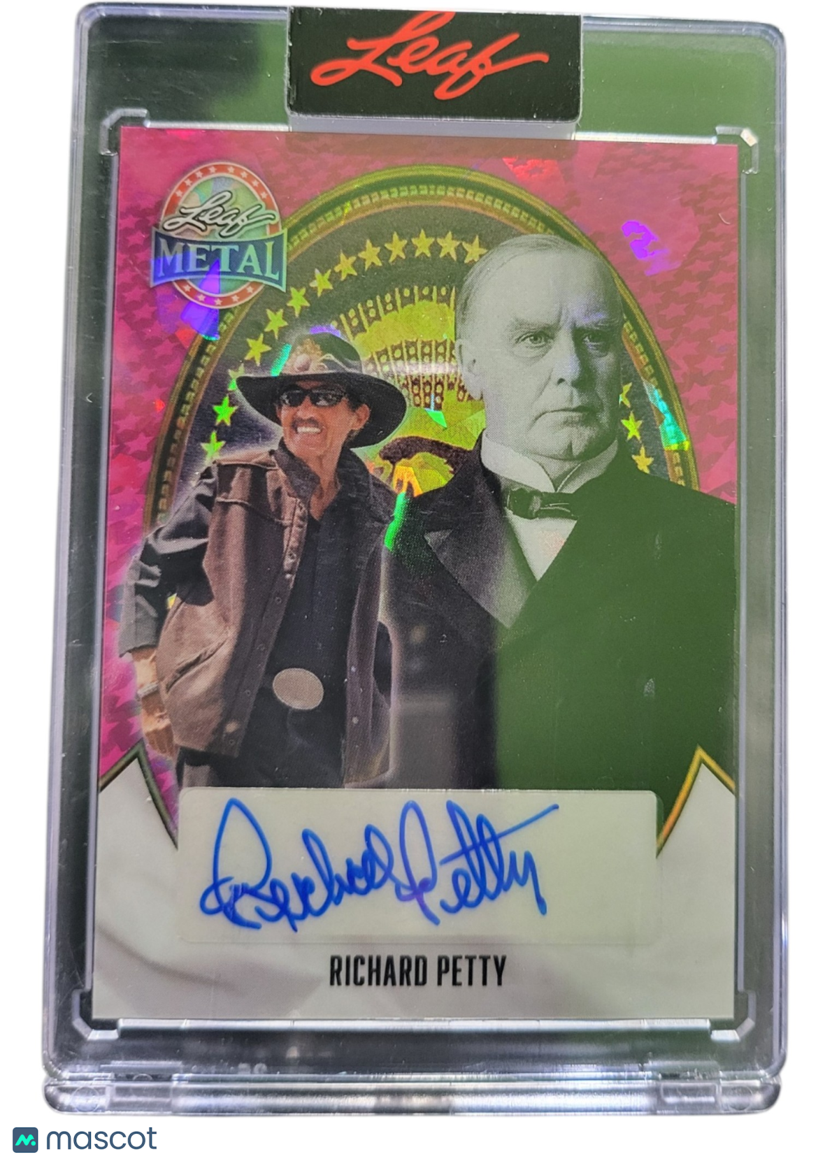2026 Leaf Metal Richard Petty #BA-RP1 Pink Stars 1/1