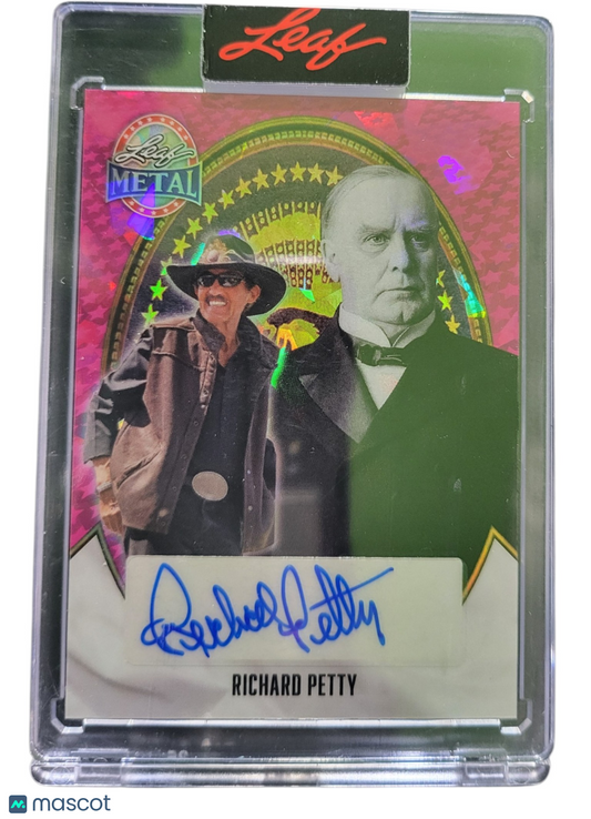 2026 Leaf Metal Richard Petty #BA-RP1 Pink Stars 1/1