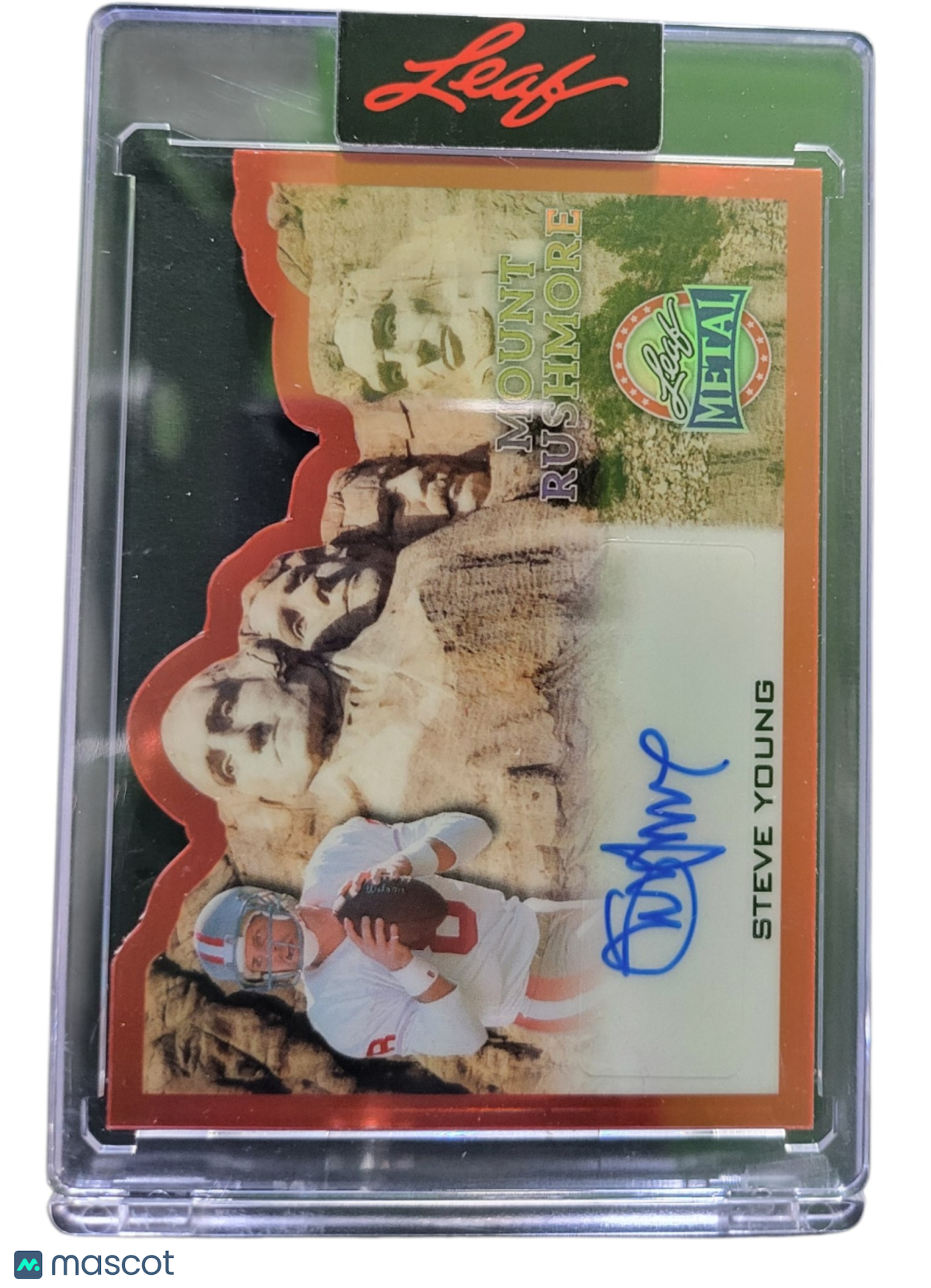 2026 Leaf Metal Mount Rushmore Steve Young #MR-SY1 Orange 2/4