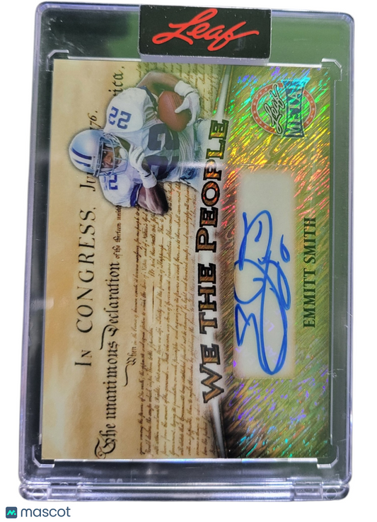 2026 Leaf Metal We The People Emmitt Smith #WP-ES1 1/1
