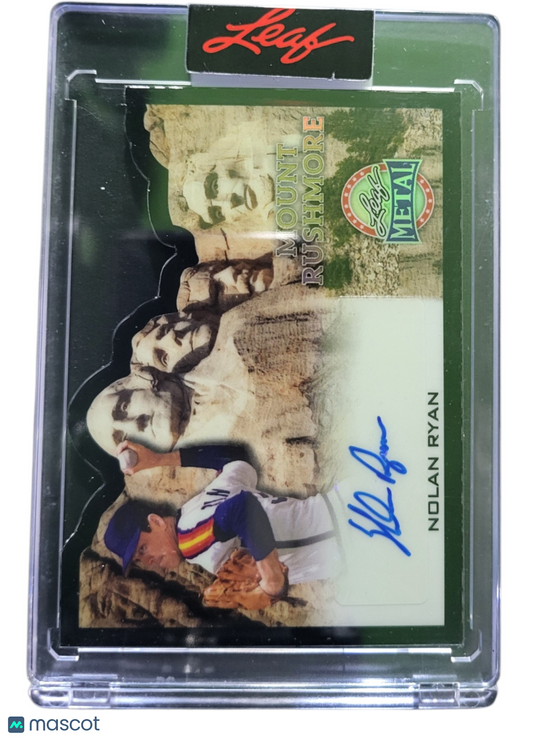 2026 Leaf Metal Mount Rushmore Nolan Ryan #MR-NR1 1/1