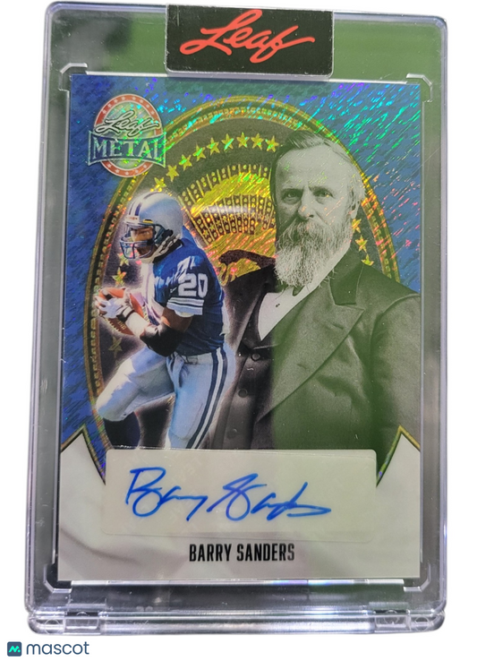 2026 Leaf Metal Barry Sanders #BA-BS1 1/1