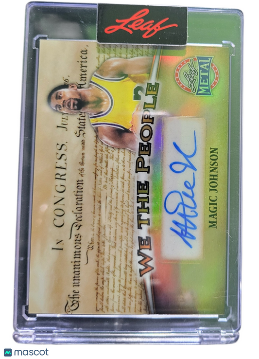 2026 Leaf Metal We The People Magic Johnson #WP-MJ1 1/1