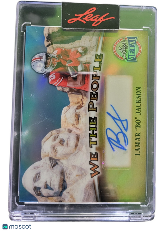 2026 Leaf Metal We The People Lamar "Bo" Jackson #WP-LBJ 1/1