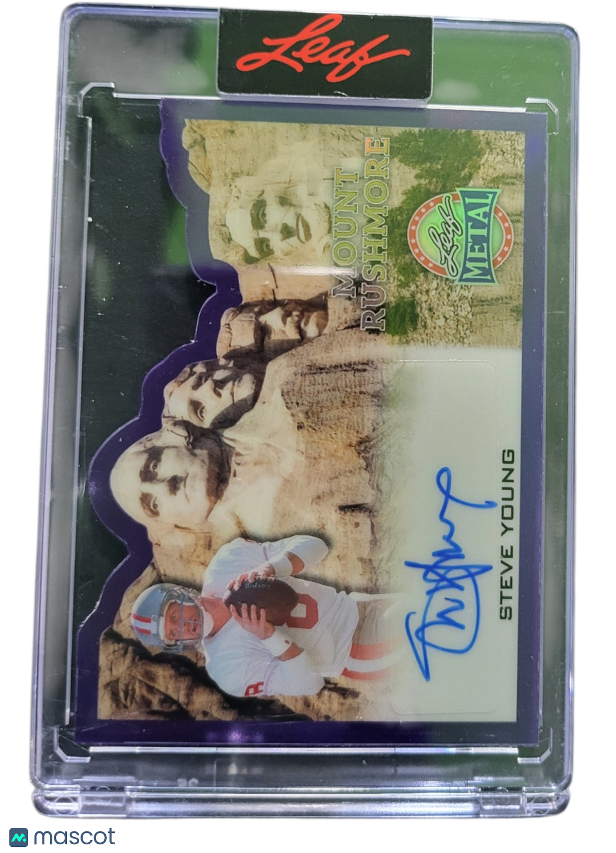 2026 Leaf Metal Mount Rushmore Steve Young #MR-SY1 Purple 5/5
