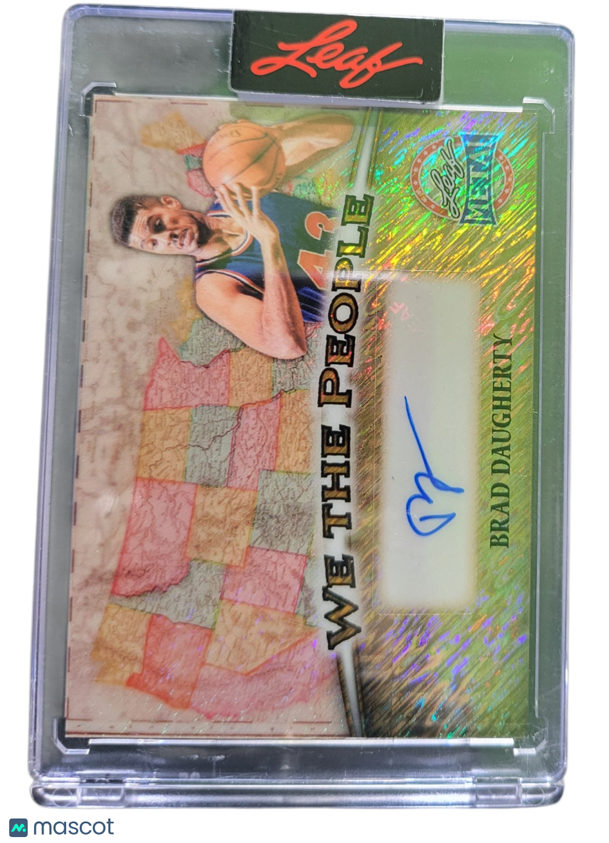 2026 Leaf Metal We The People Brad Daugherty #WP-BD1 1/1