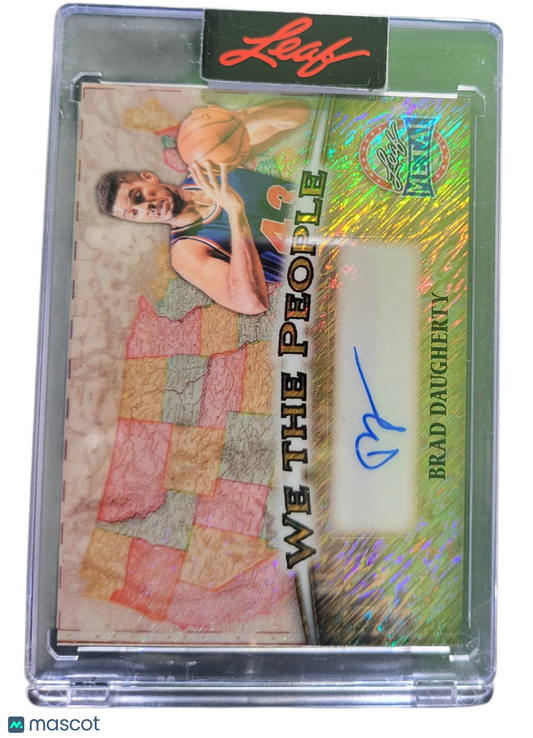 2026 Leaf Metal We The People Brad Daugherty #WP-BD1 1/1