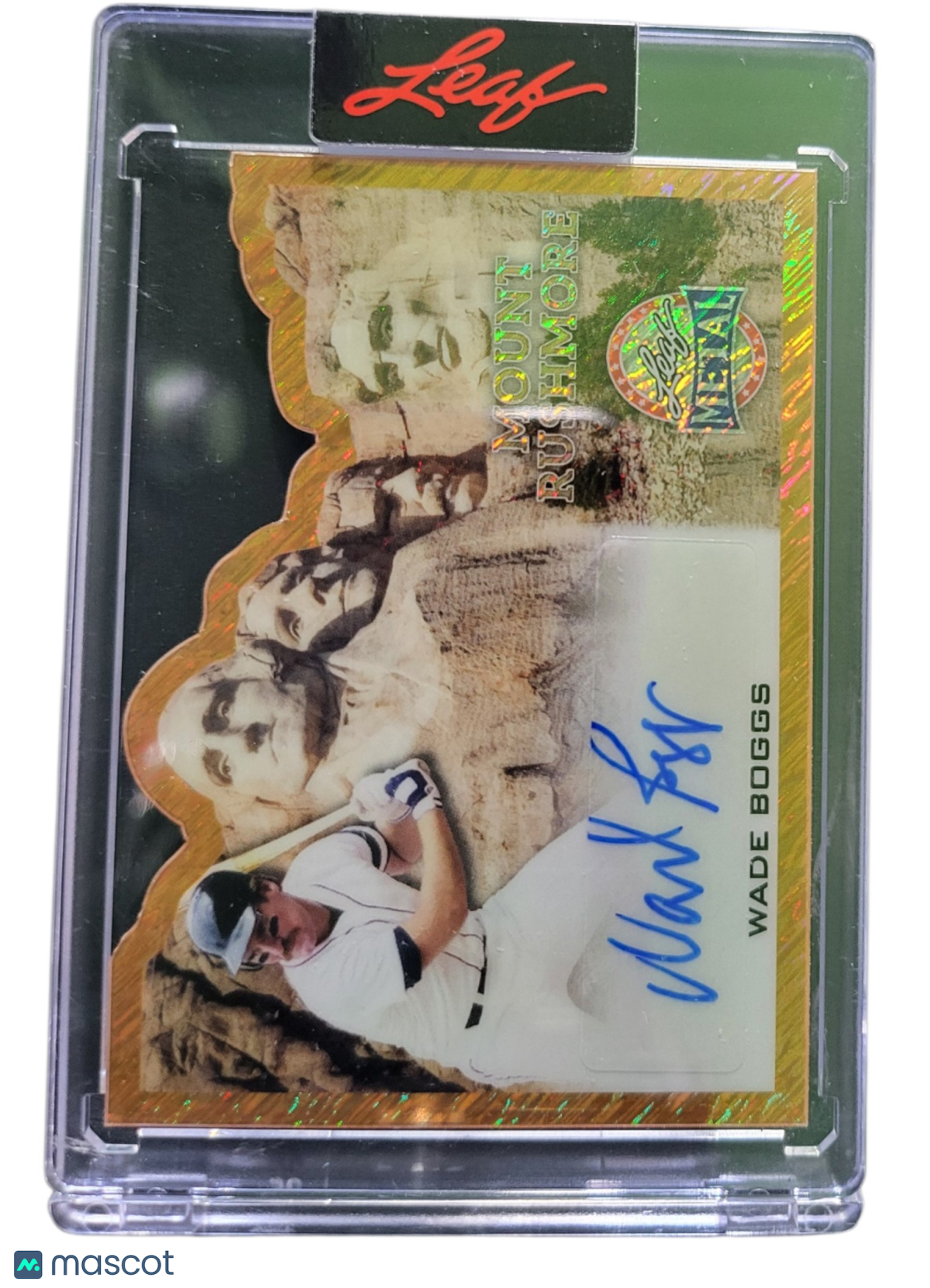 2026 Leaf Metal Mount Rushmore Wade Boggs #MR-WB1 1/1