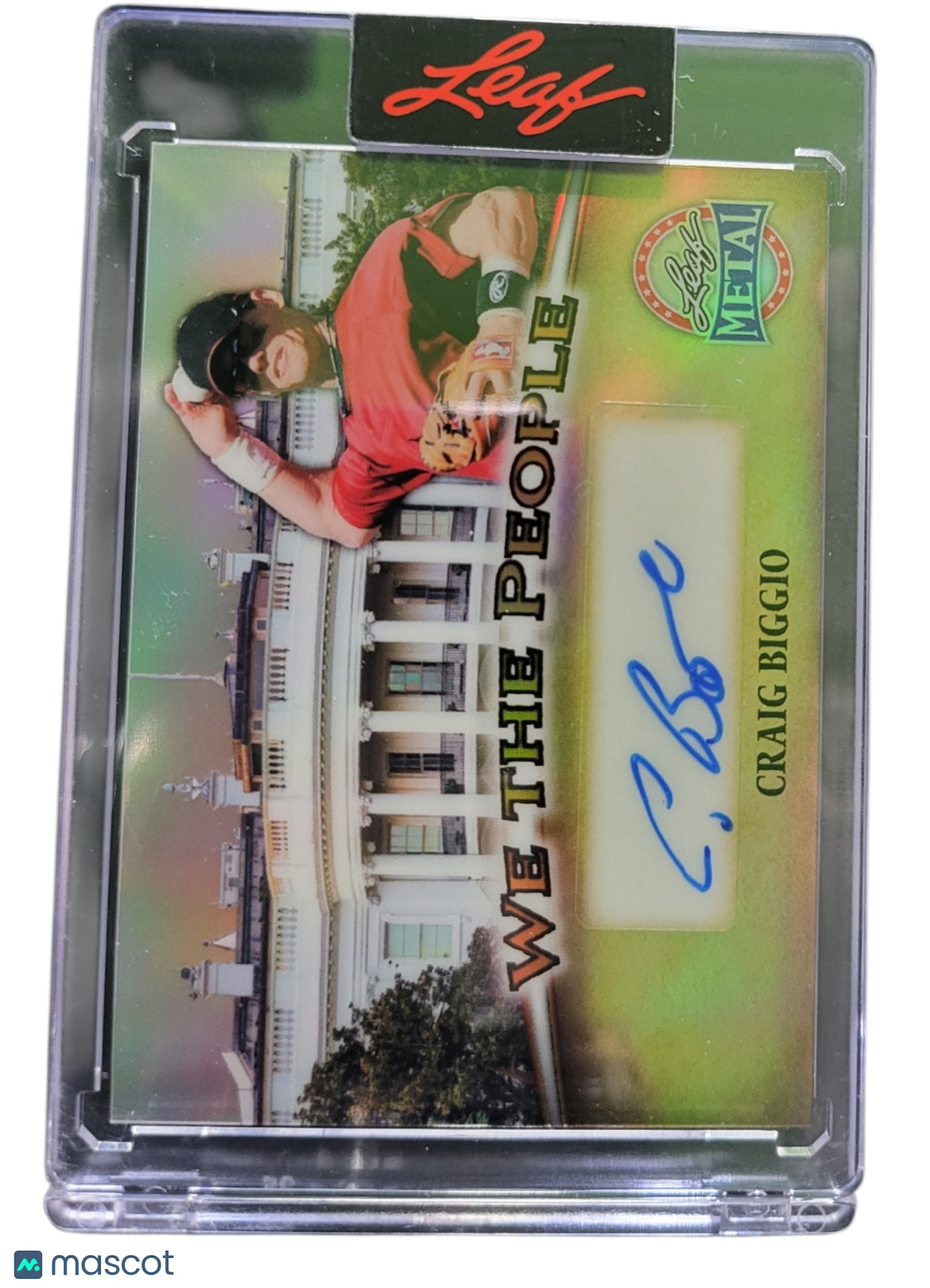 2026 Leaf Metal We The People Craig Biggio #WP-CB5 1/1