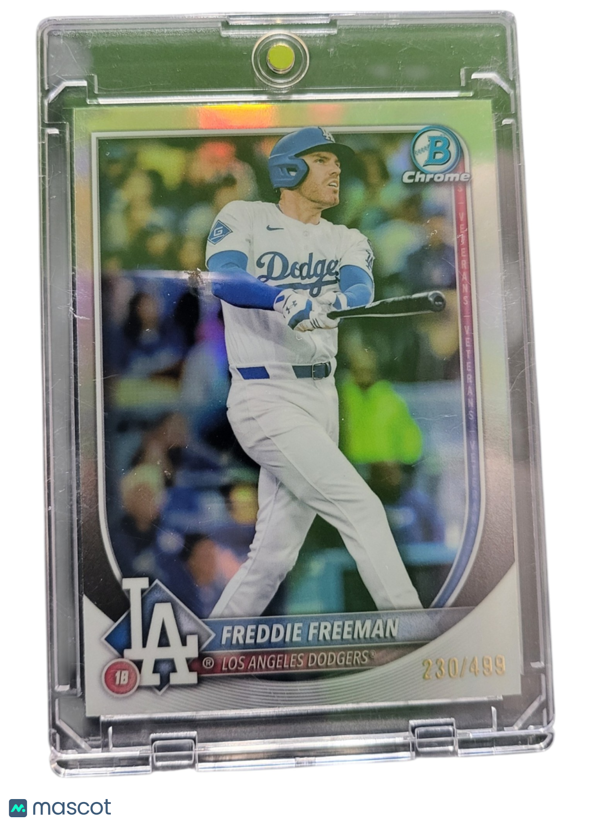 2025 Bowman Chrome Freddie Freeman #33 Refractor 230/499