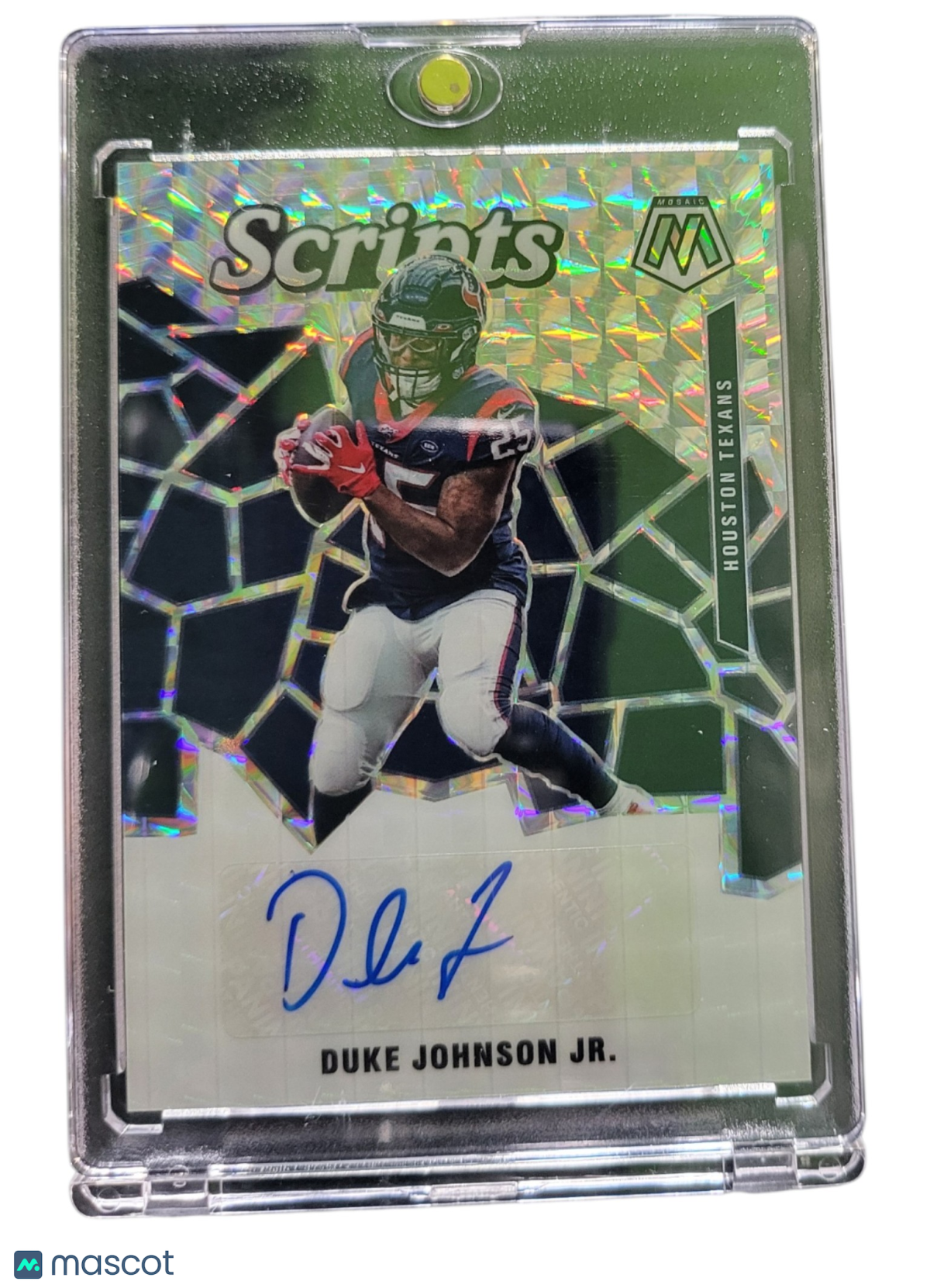 2020 Panini Mosaic Football Scripts Duke Johnson Jr. #S51