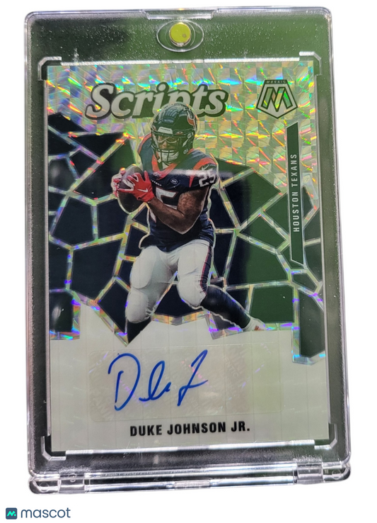 2020 Panini Mosaic Football Scripts Duke Johnson Jr. #S51