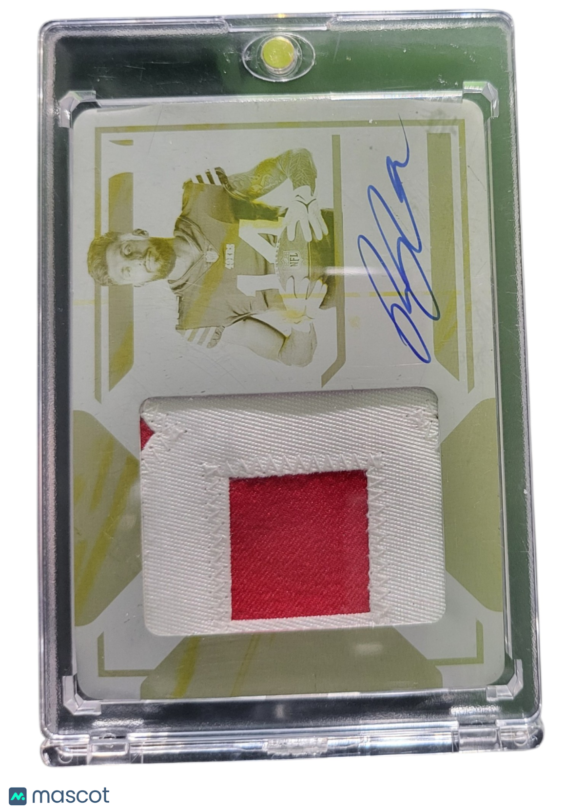 2025 Panini National Ricky Pearsall #RMS-RPL Yellow Printing Plate Patch