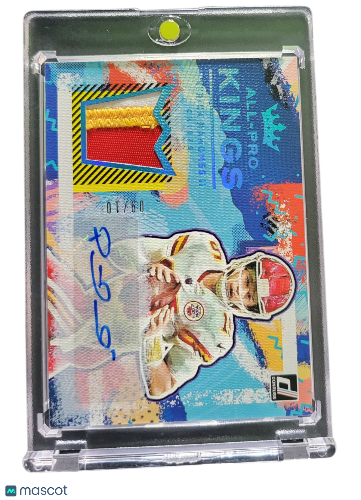 2021 Panini Donruss All-Pro Kings Patrick Mahomes II #PK8 Autograph 01/60 Patch