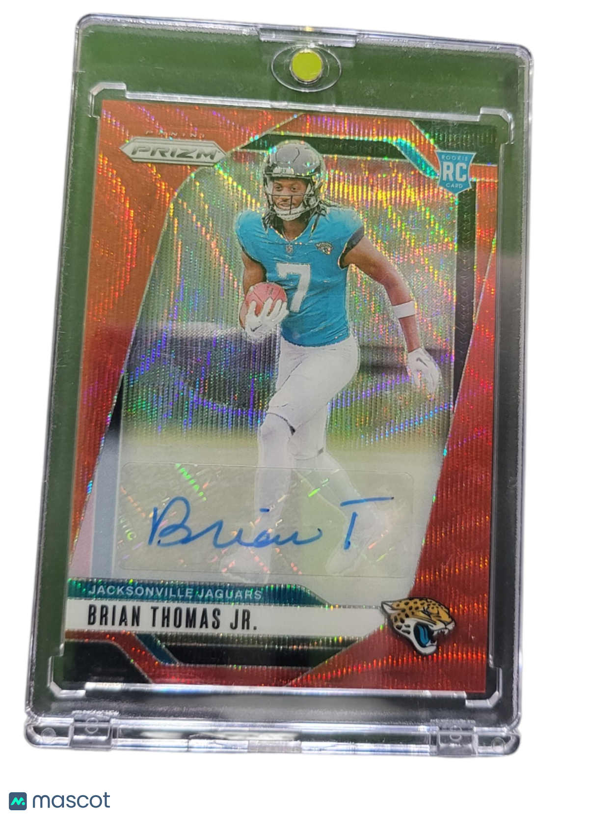 2024 Panini Prizm Football Brian Thomas Jr. #314 Red Wave 107/149 RC