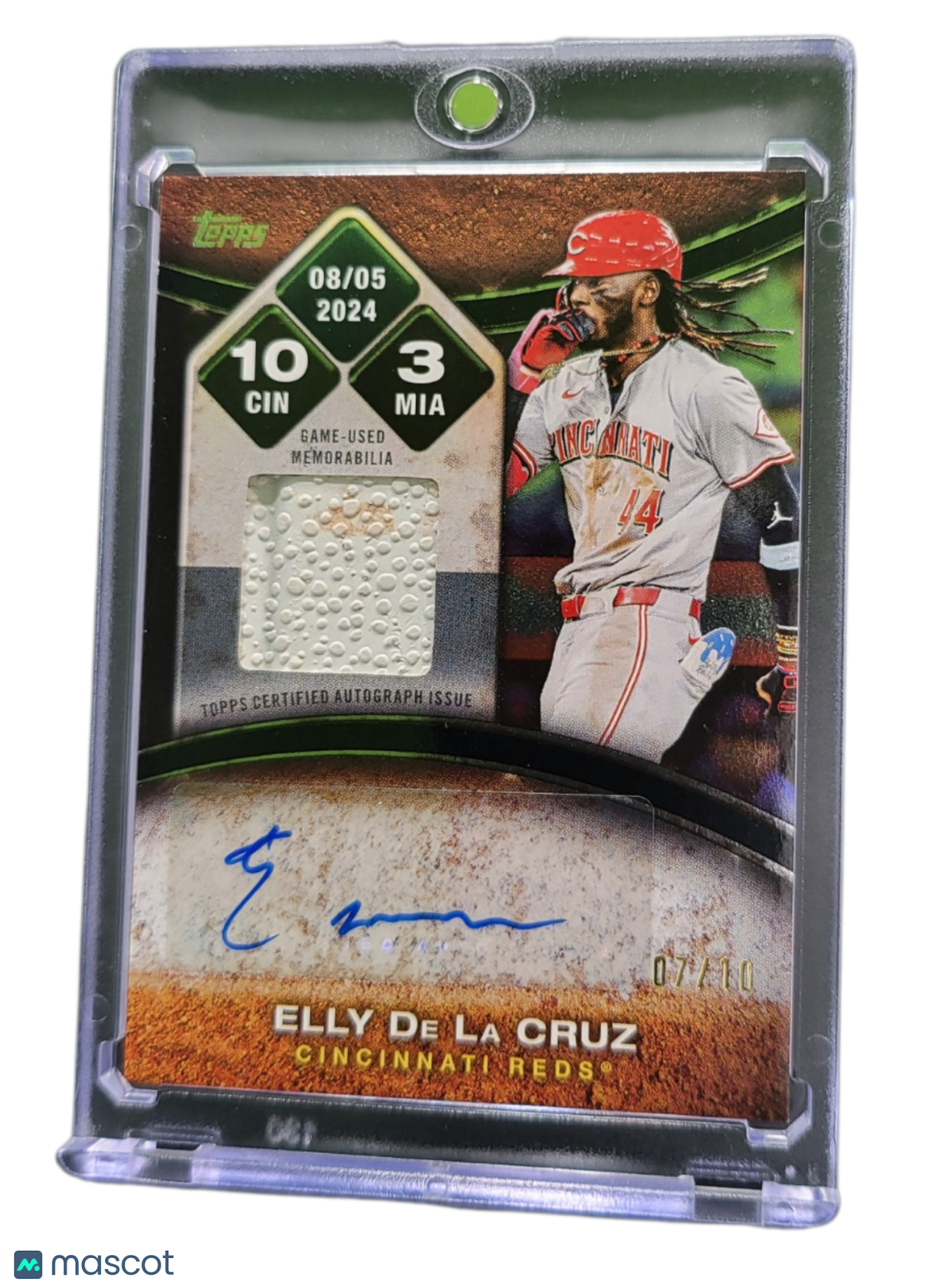 2025 Topps Elly De La Cruz #RTBA-ELLY Relic 07/10 Game-Used Memorabilia