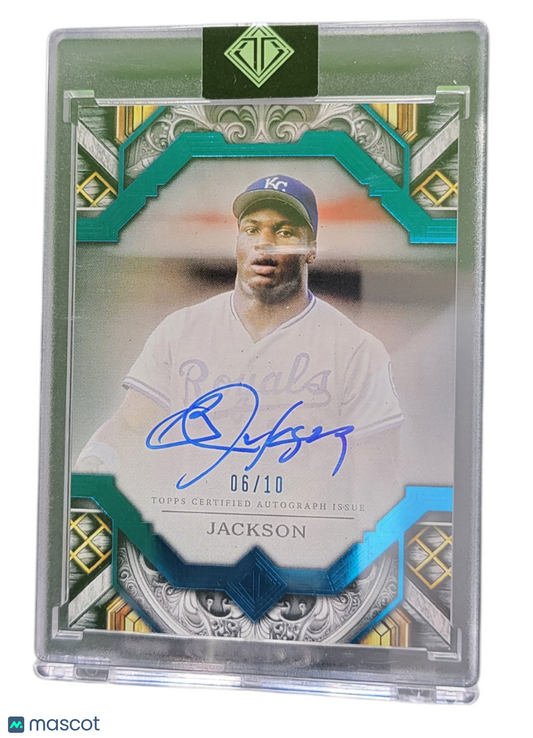2025 Topps Tribute Bo Jackson #TAC-BJ Green 06/10
