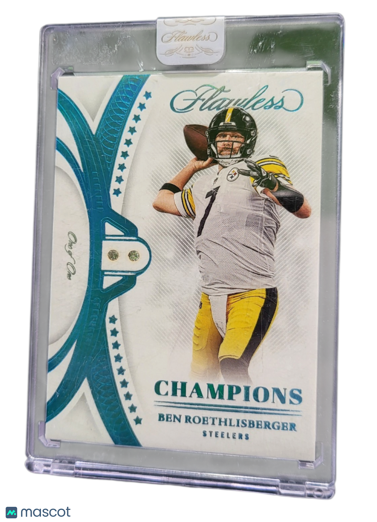 2023 Panini Flawless Football Ben Roethlisberger #SBC-14  1/1 Memorabilia