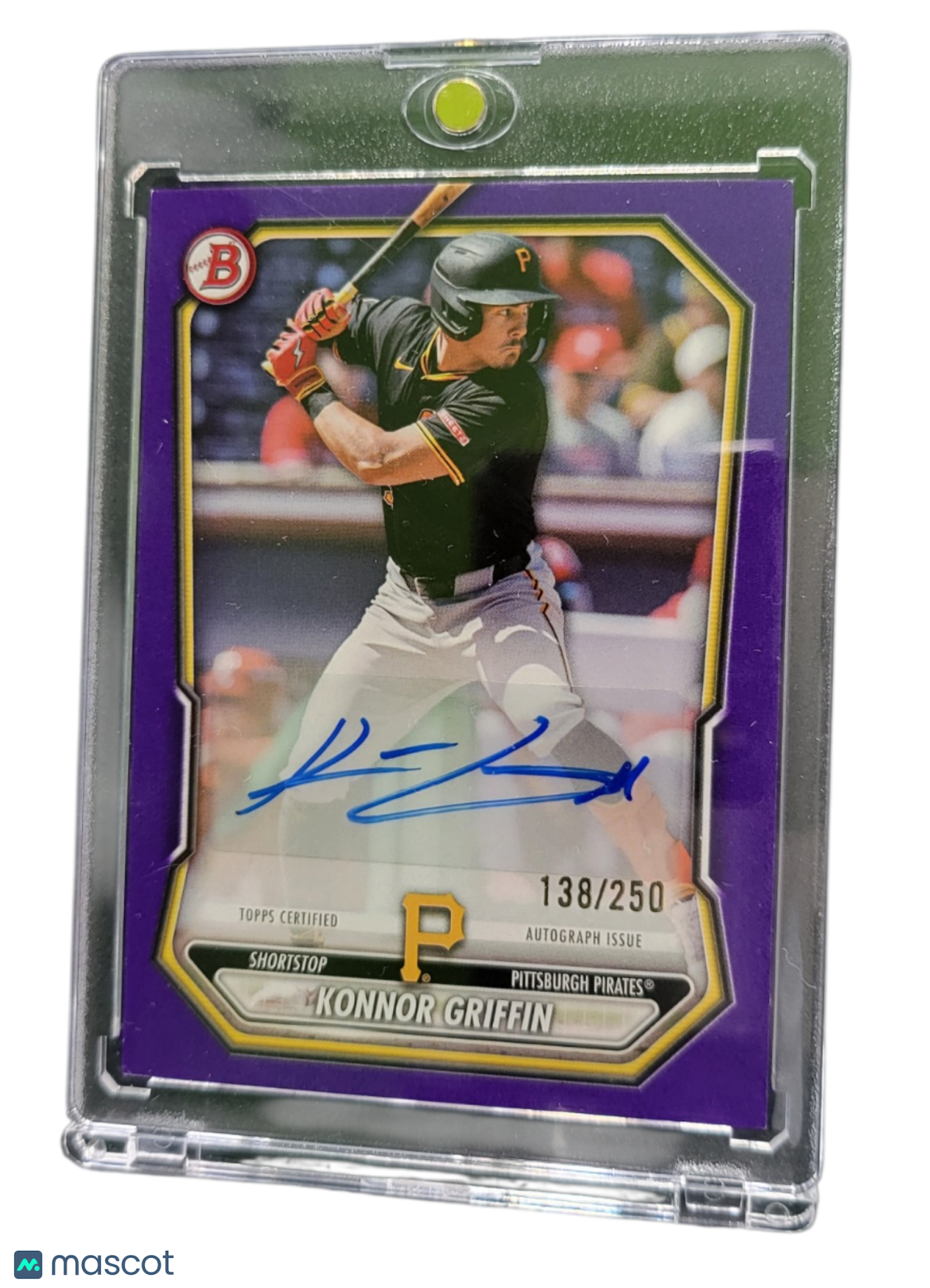 2026 Bowman Chrome Konnor Griffin #BPA-KG Purple Refractor 138/250