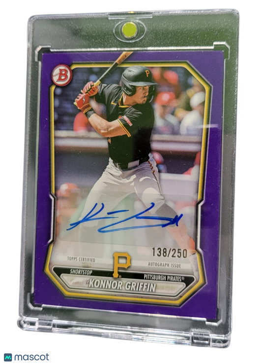 2026 Bowman Chrome Konnor Griffin #BPA-KG Purple Refractor 138/250