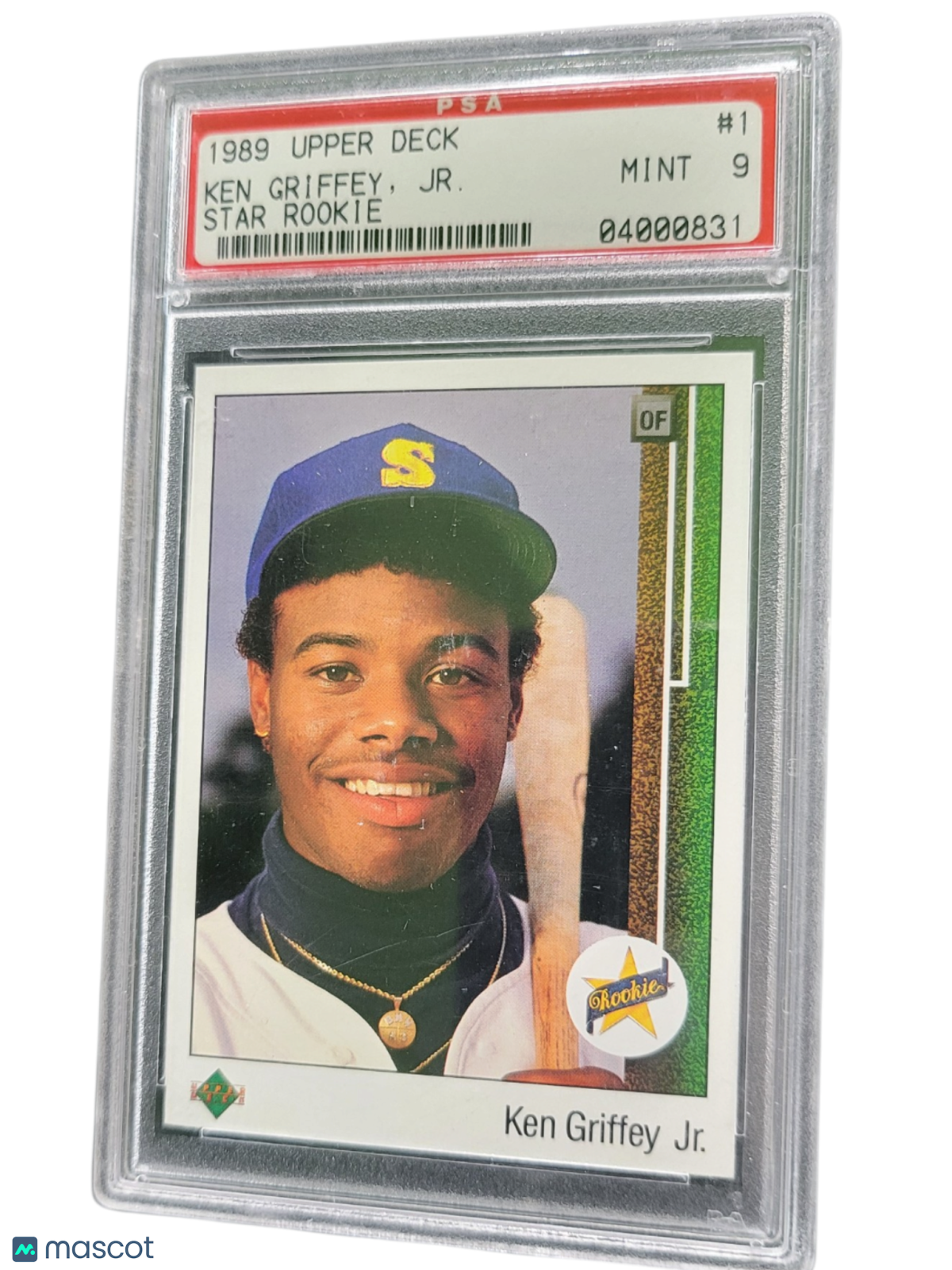 1989 Upper Deck Ken Griffey JR. #1 Star Rookie PSA 9