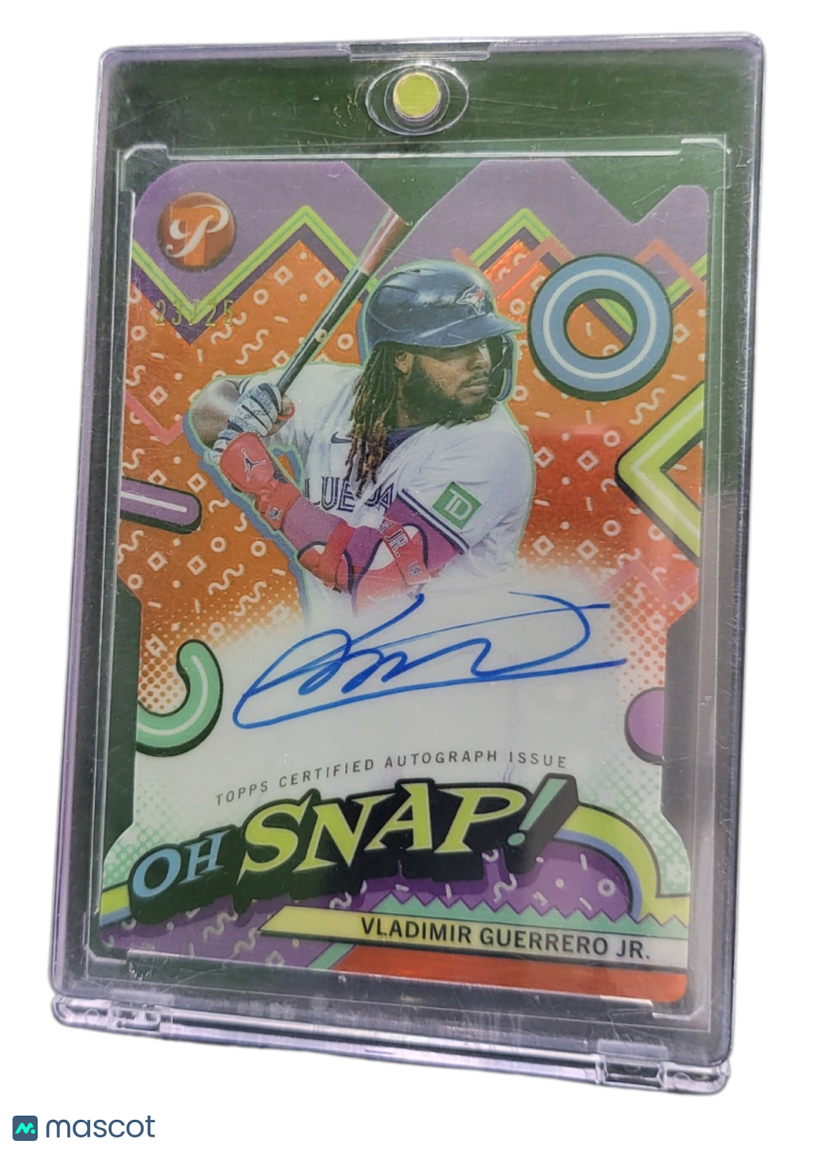 2024 Topps Pristine Baseball Oh Snap! Autographs Vladimir Guerrero Jr. #OSA-VG