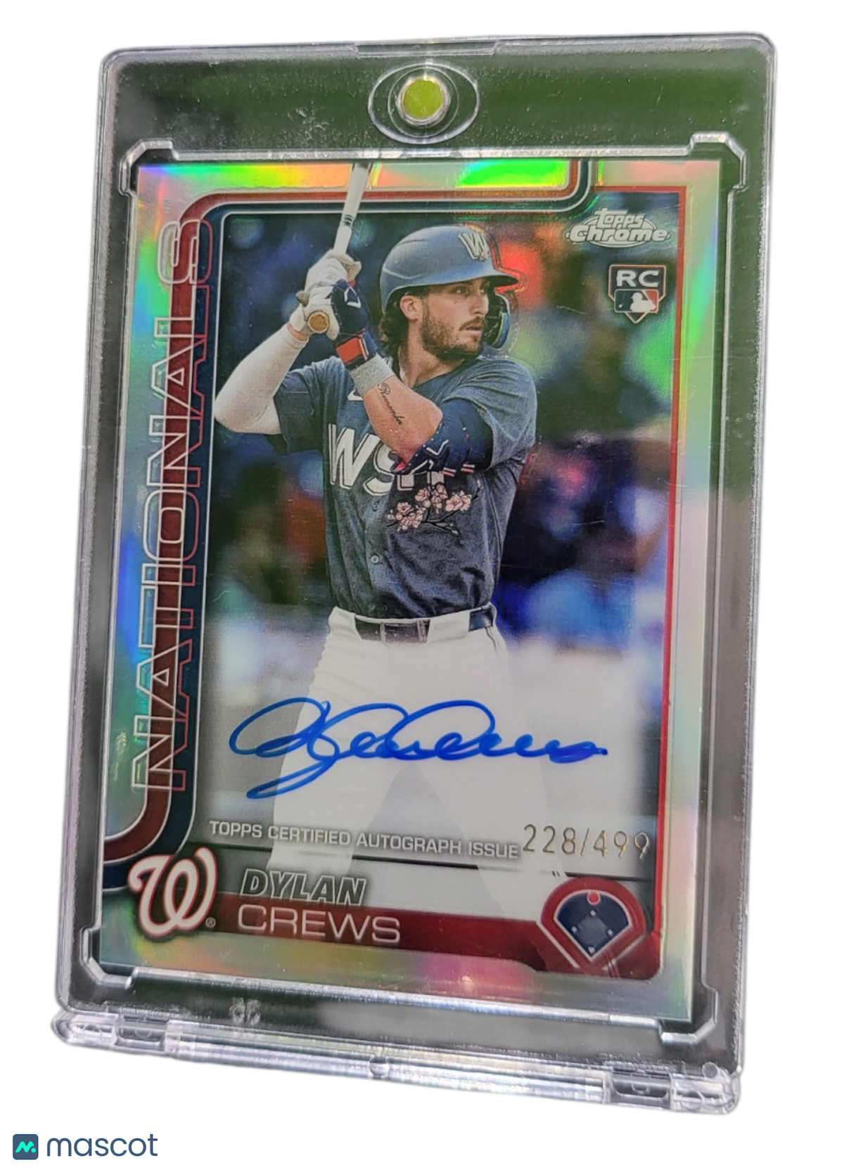 2025 Topps Chrome Dylan Crews #RA-DC Refractor 228/499 RC