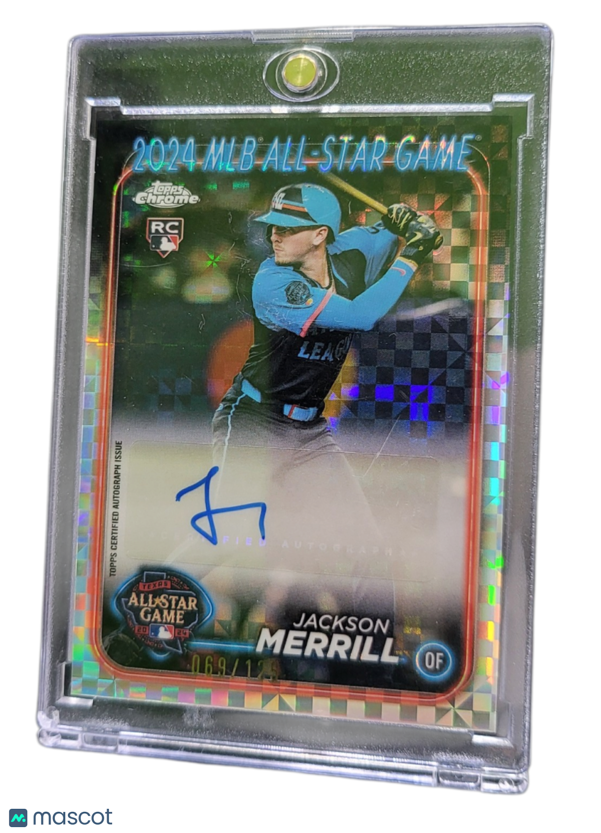 2024 Topps Chrome All-Star Game Jackson Merrill #ASGCA-JM X-Fractor RC