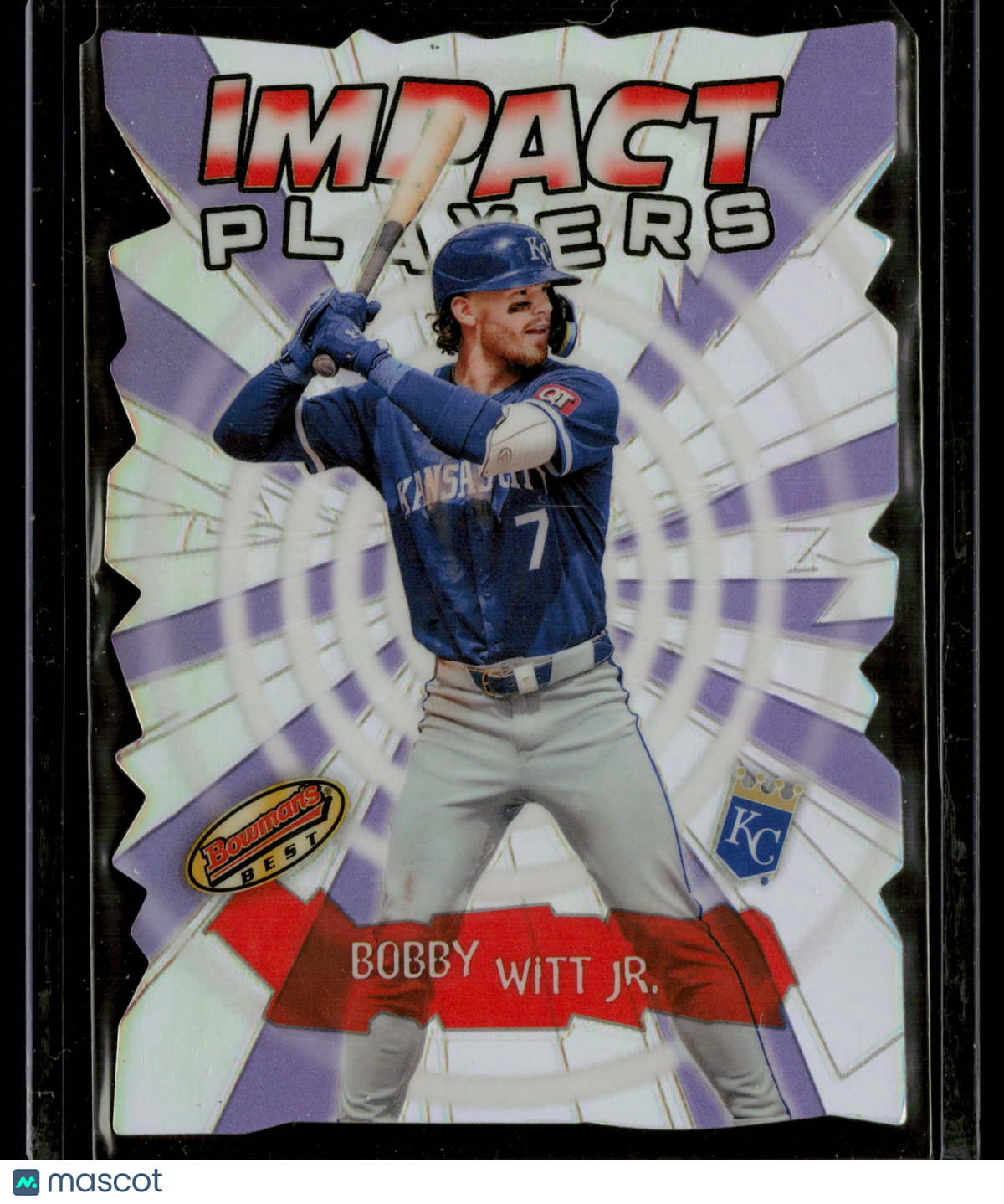 2024 Bowman's Best Impact Players Bobby Witt Jr. #IP-5