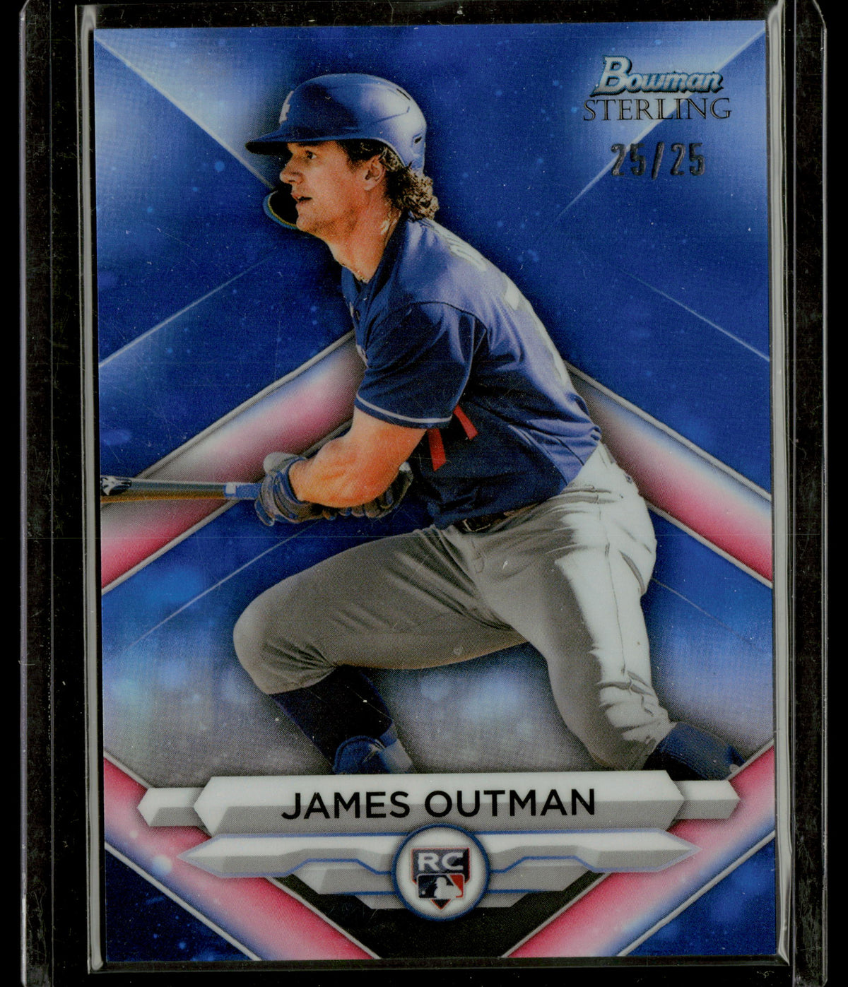 2023 Bowman Sterling Rookie Revelation James Outman #BSR-25 RC 25/25