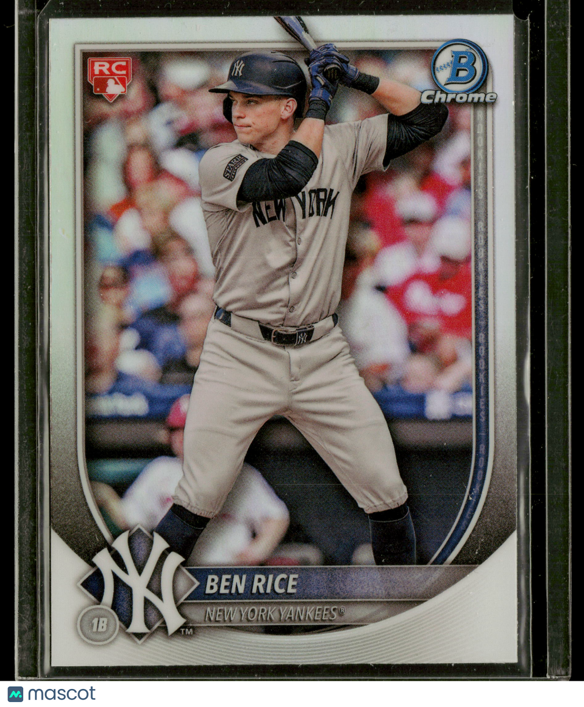 2025 Bowman Chrome Ben Rice #85 RC