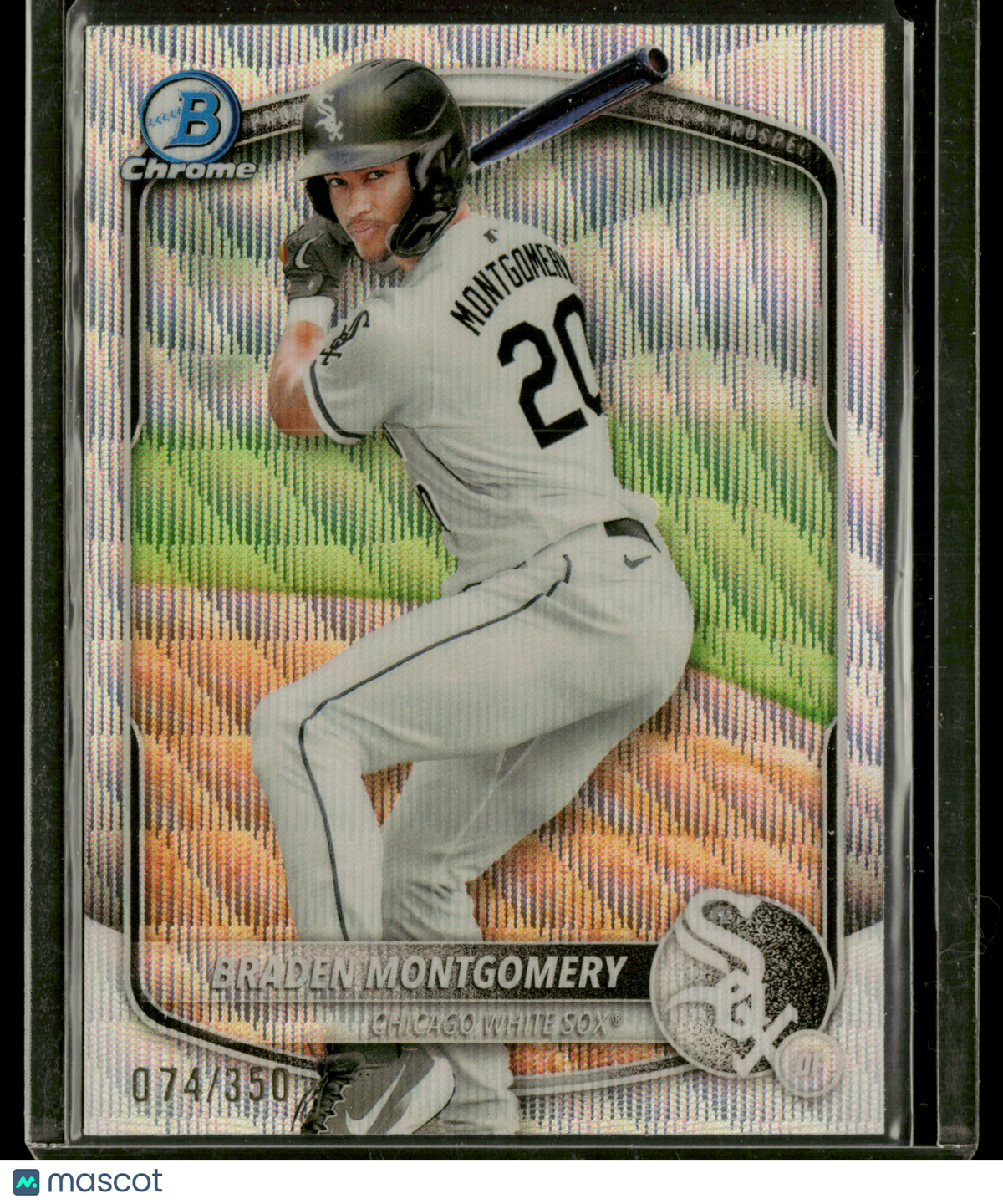 2025 Bowman Chrome Braden Montgomery #BCP-132 074/350