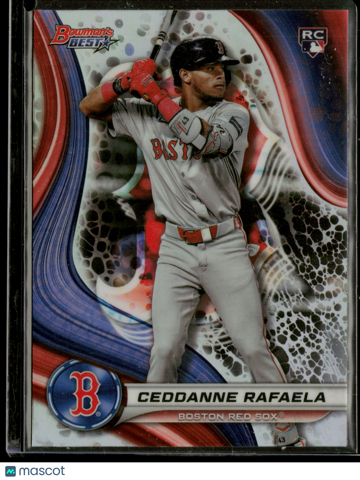 2024 Bowman's Best Ceddanne Rafaela #14 Refractor RC