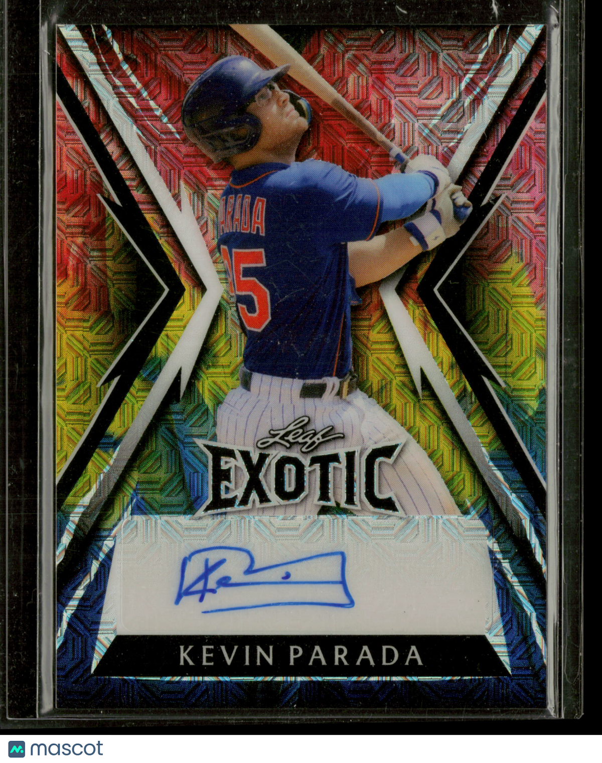 2023 Leaf Exotic Baseball Kevin Parada #BA-KP1