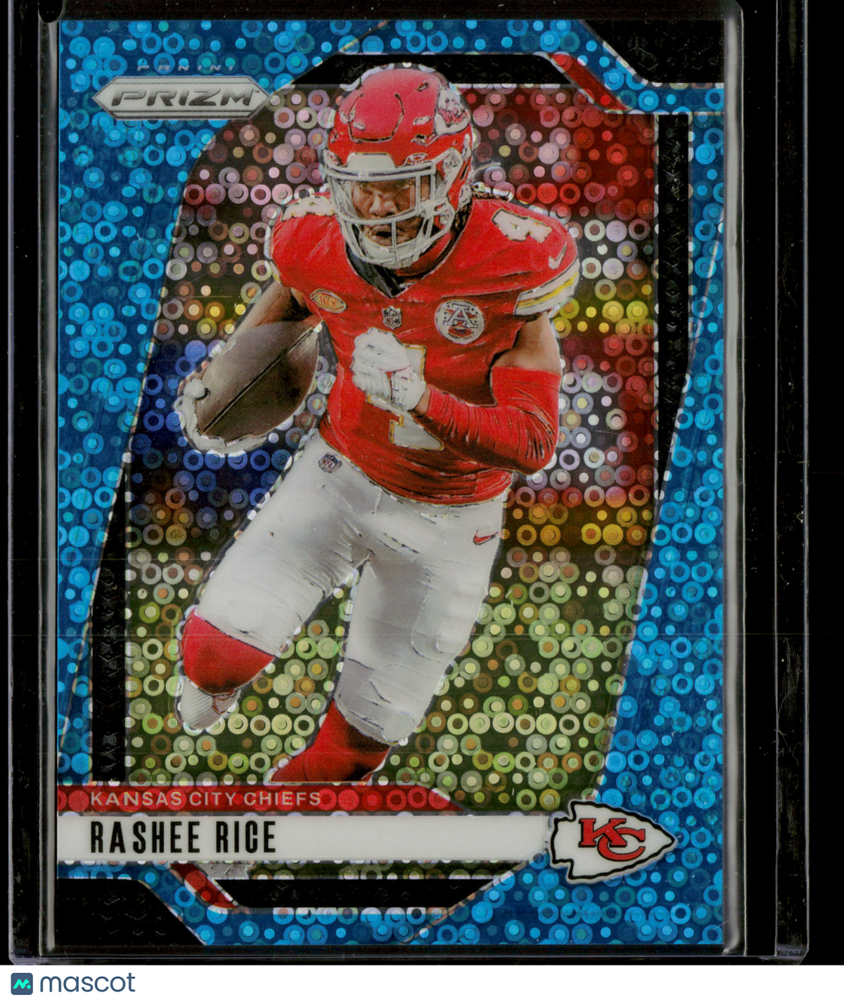2024 Panini Prizm Rashee Rice #141 Blue Circles 66/99