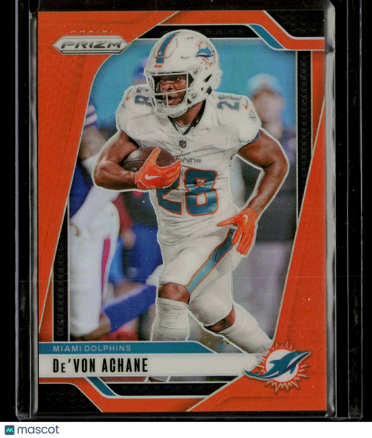 2024 Panini Prizm De'Von Achane #176 Orange 056/249