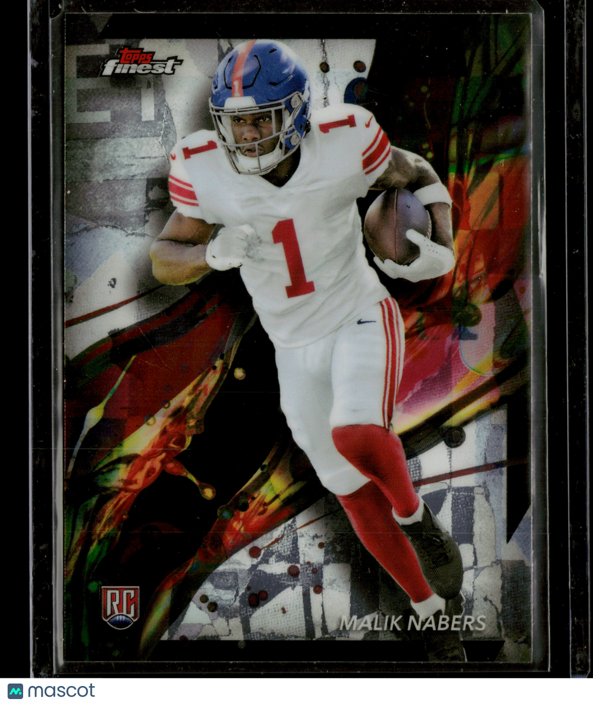 2024 Topps Finest Malik Nabers #90 RC