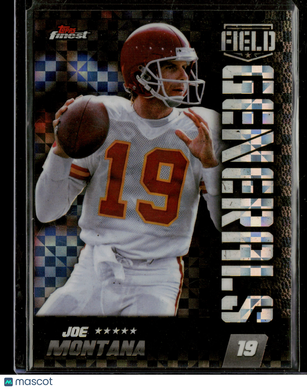 2024 Topps Finest Field Generals Joe Montana #FG-10