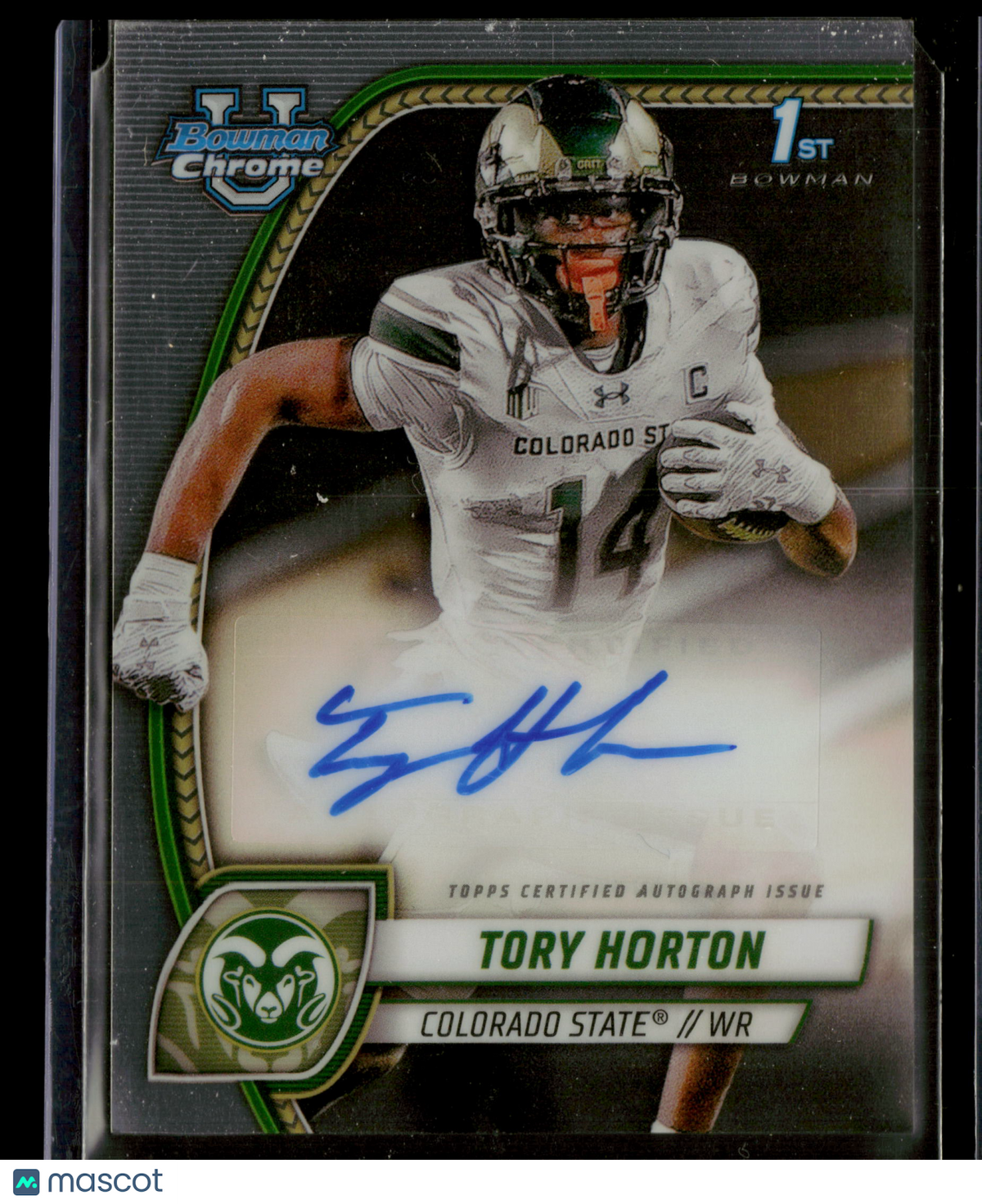 2024 Bowman University Chrome Football Tory Horton #PA-THO