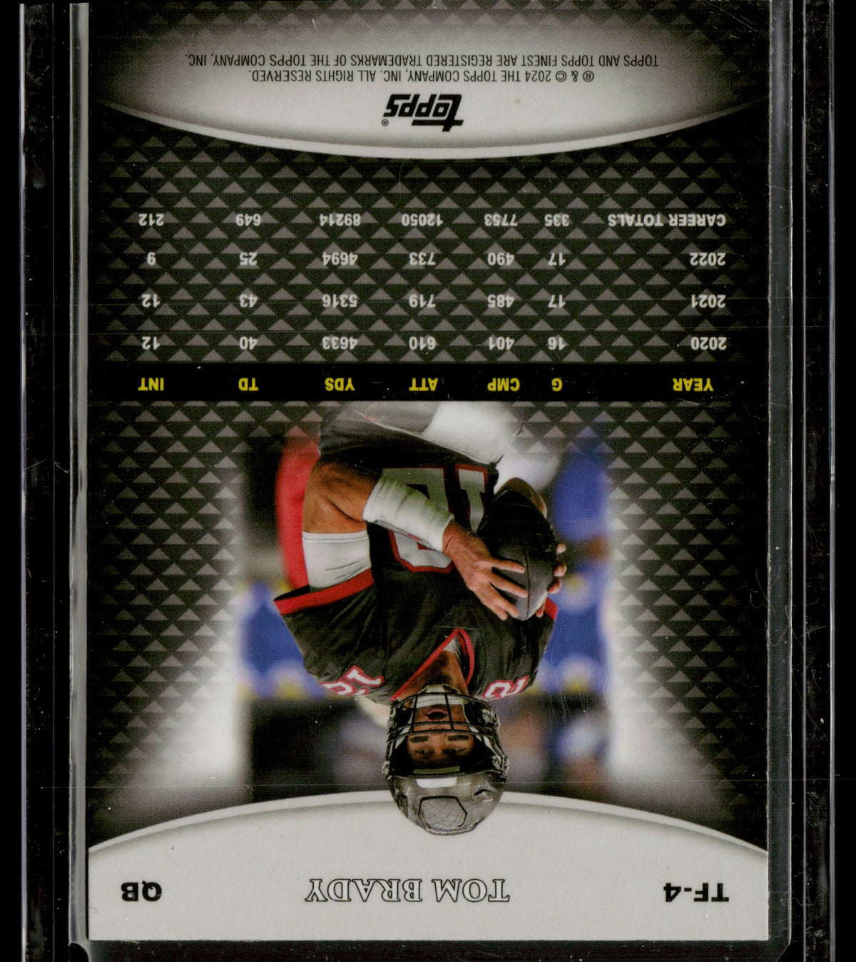 2024 Topps Team Finest Tom Brady #TF-4