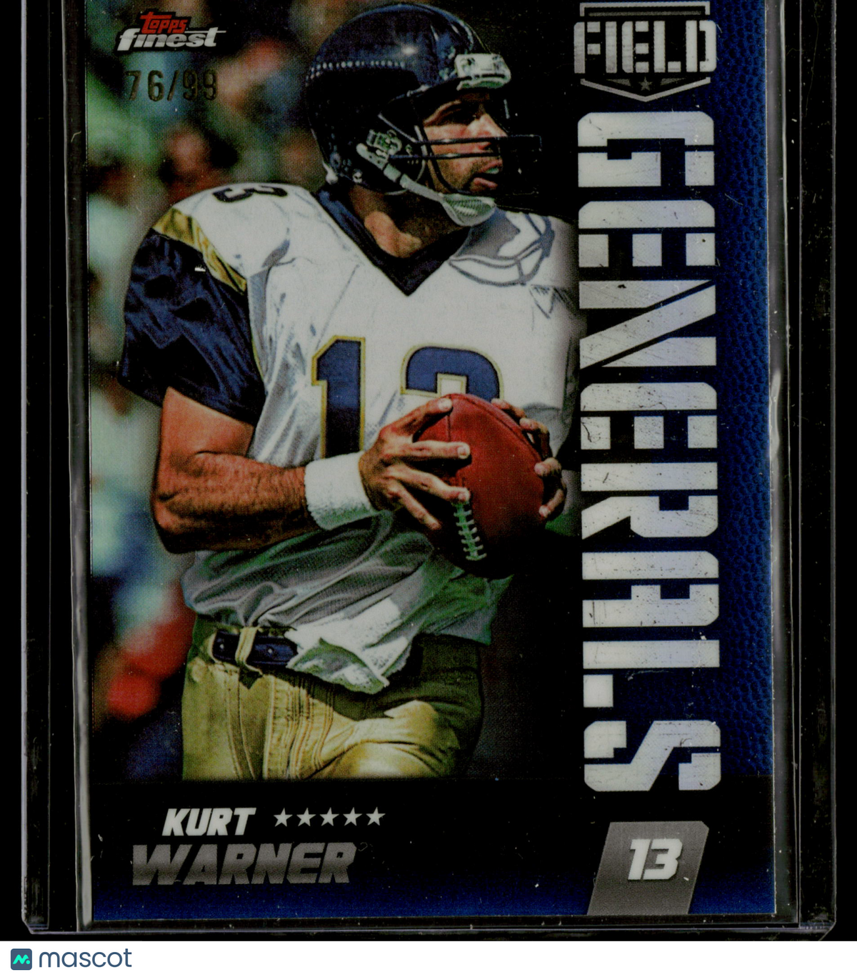 2024 Topps Finest Field Generals Kurt Warner #FG-6 76/99