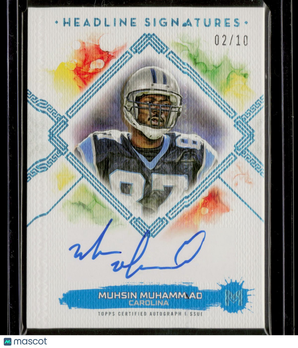 2024 Topps Motif Muhsin Muhammad #HS-MM 02/10