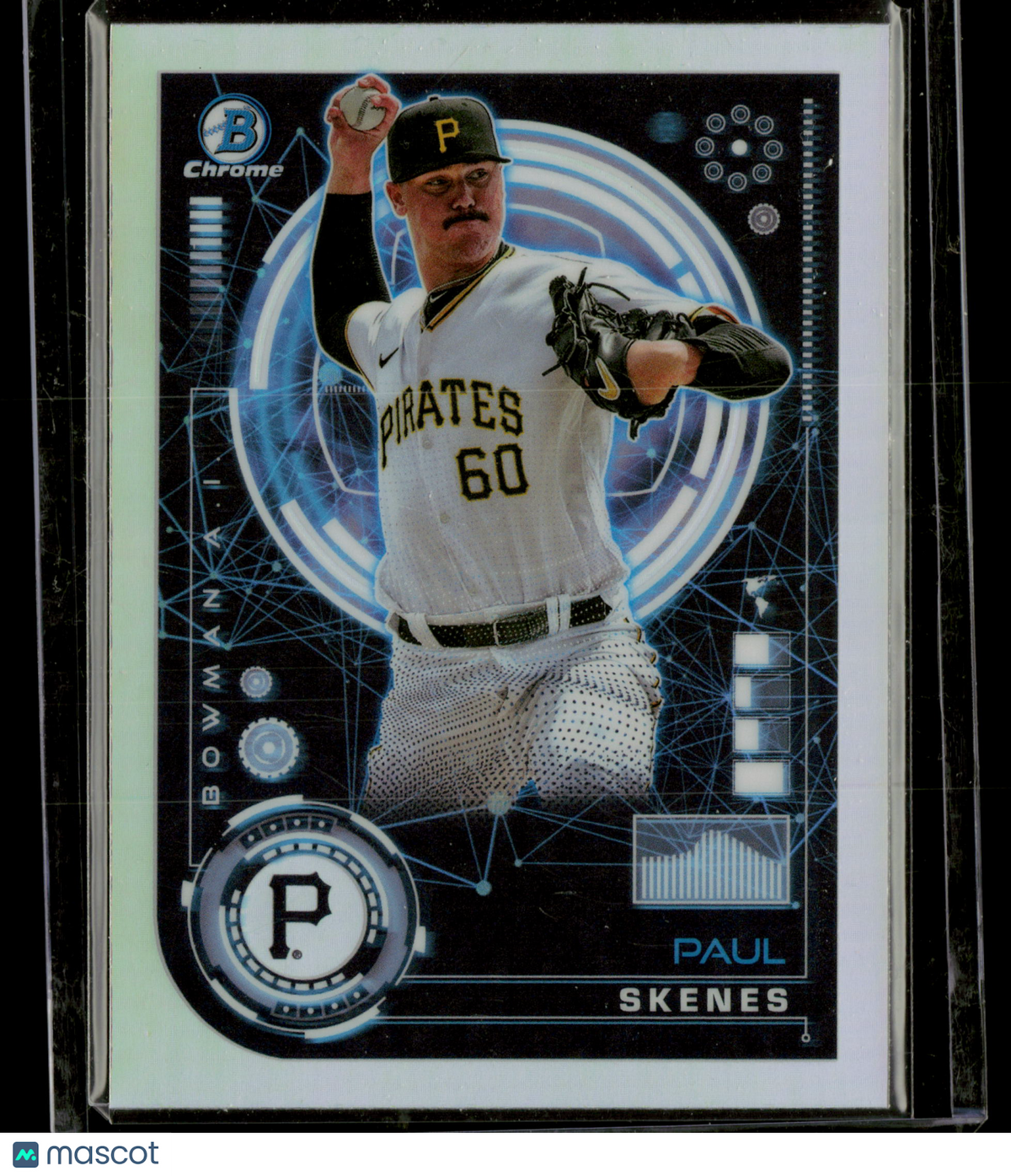2024 Bowman Chrome Bowman AI Paul Skenes #BAI-15